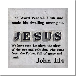 John 1:14 Posters and Art